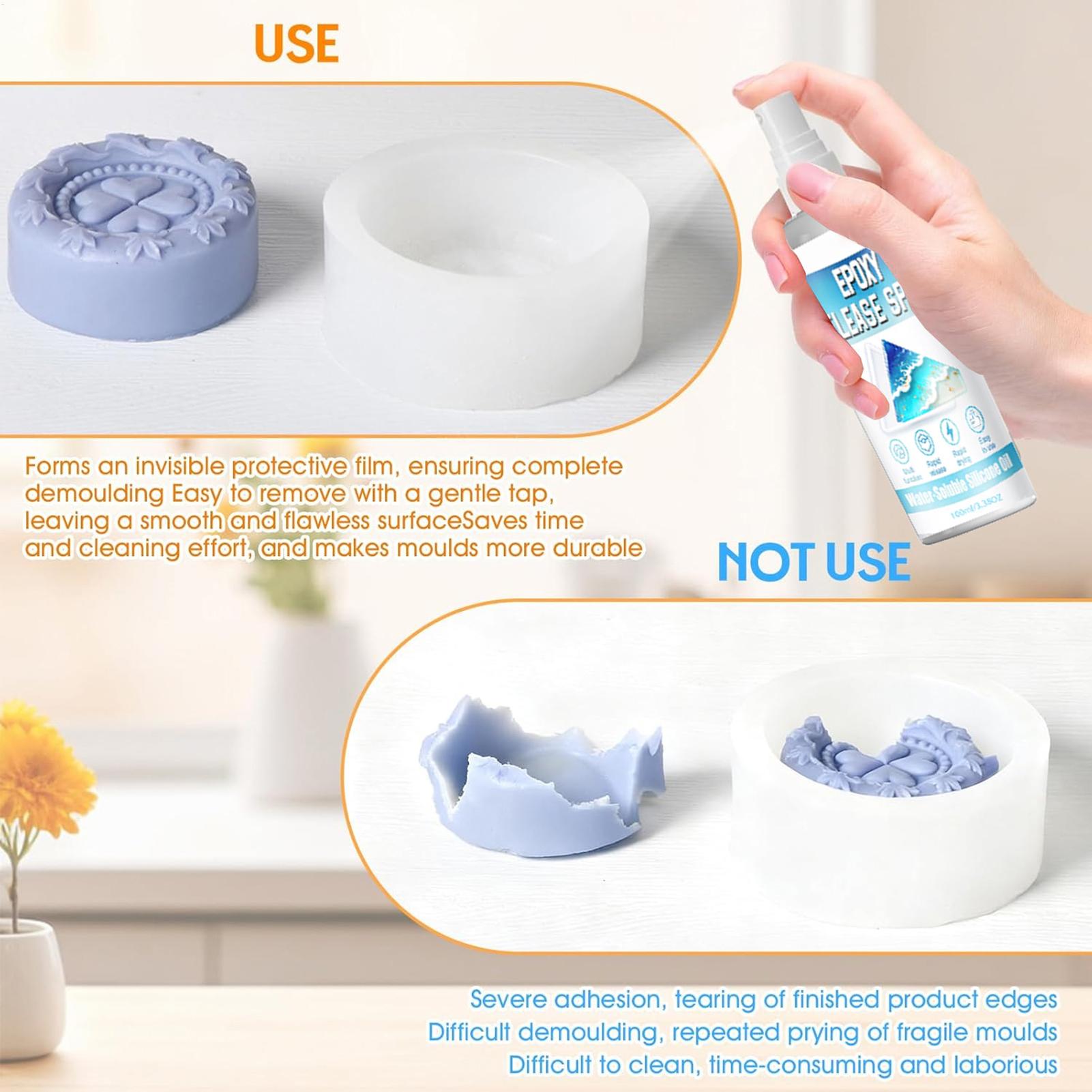 Silikon Çıkarma Spreyi Epoksi  - Candle Making Things incelemesi ve fiyatı