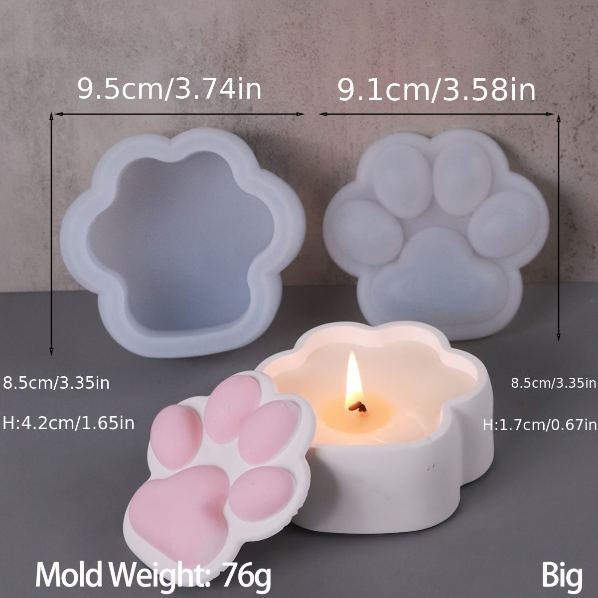 Kedi Pençesi Saklama Kutusu Si - Kraft Box Candle incelemesi ve fiyatı