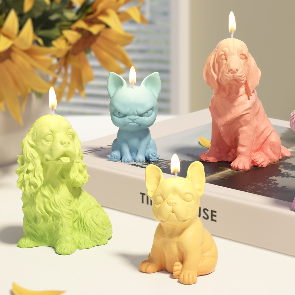 Oturan Labrador Köpek silikon  - Candle Making Party incelemesi ve fiyatı