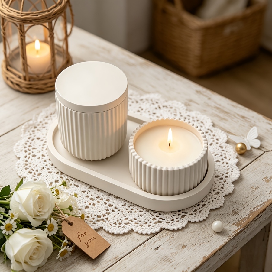silikon kalıp seti, 4 adet çiz - Kraft Box Candle incelemesi ve fiyatı