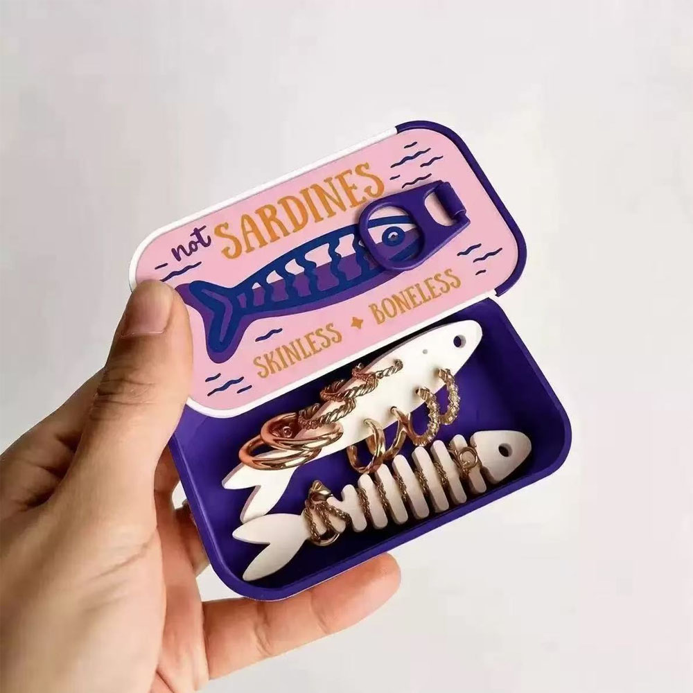 Sardalya Teneke Mücevher Kutus - Tin Container Lid incelemesi ve fiyatı
