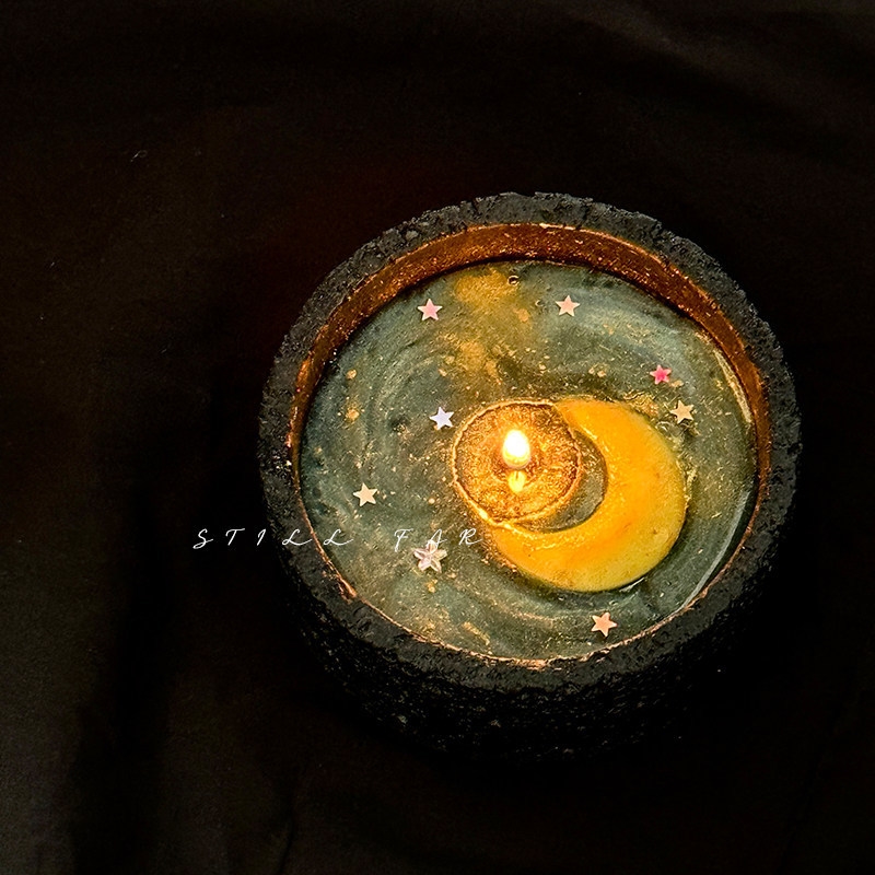 Eriyen Ay Kokulu Mum El Yapımı - Candle Making Things incelemesi ve fiyatı