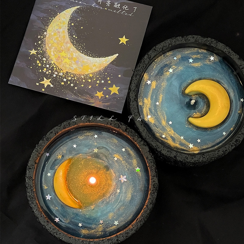 Eriyen Ay Kokulu Mum El Yapımı - Candle Making Things incelemesi ve fiyatı