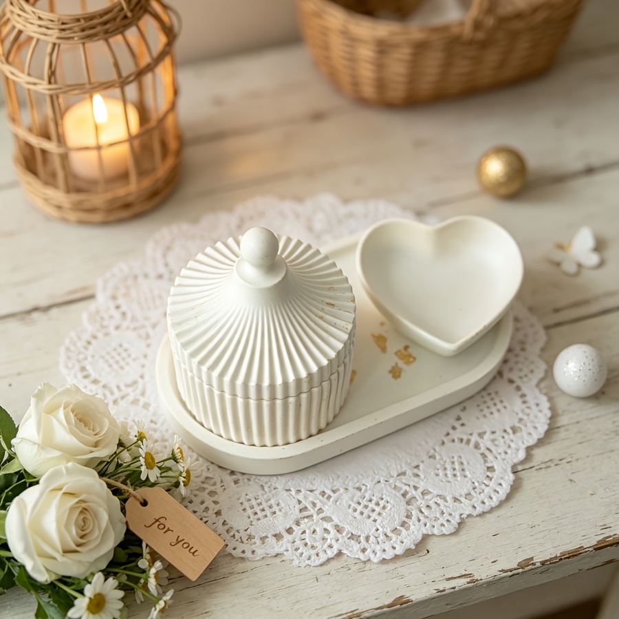 4 adet reçine silikon kalıp, e - Kraft Box Candle incelemesi ve fiyatı