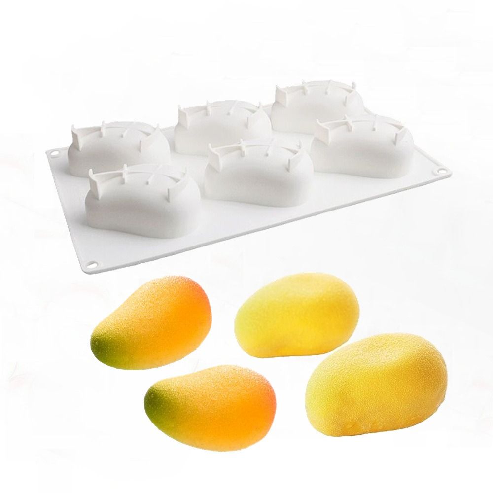 6 Bölmeli Mango Şeklinde Kek K - Candle Making Things incelemesi ve fiyatı
