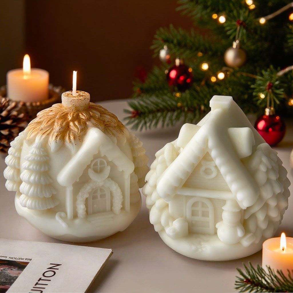 DIY Noel Ağacı Ev silikon kalı - Candle Making Party incelemesi ve fiyatı