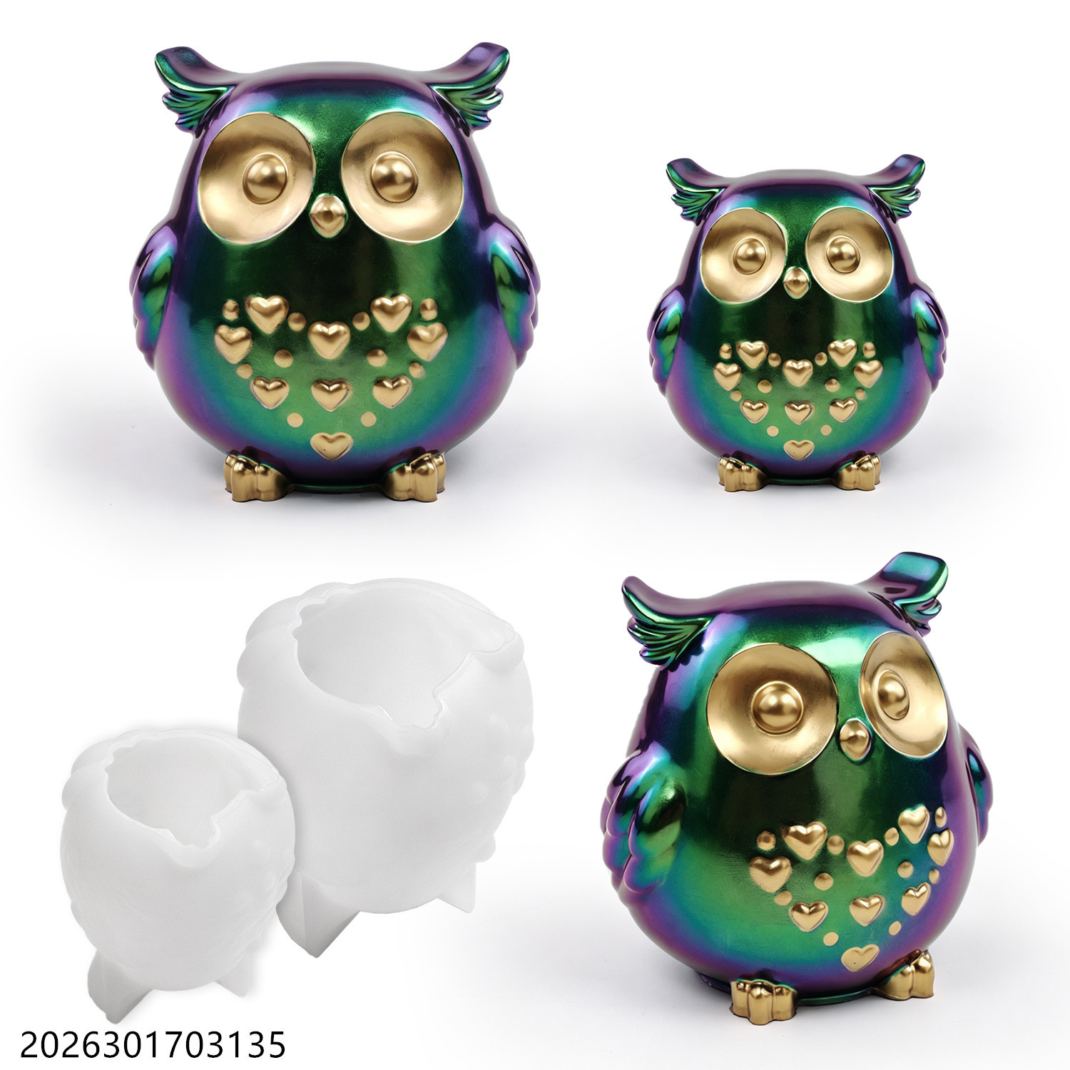 Baykuş silikon kalıp 3D kuş şe - Candle Making Diy Kit incelemesi ve fiyatı