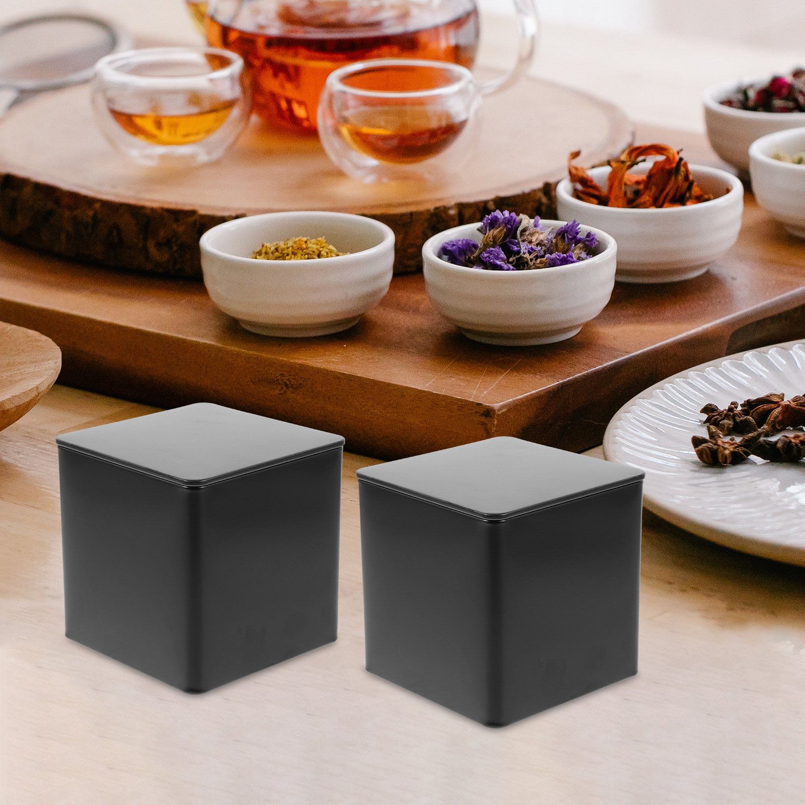 4 Adet Hava Geçirmeyen Teneke  - Tin Container Lid incelemesi ve fiyatı