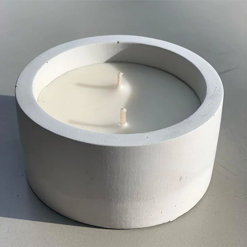 3 boyutları Yuvarlak Çimento B - Kraft Box Candle incelemesi ve fiyatı