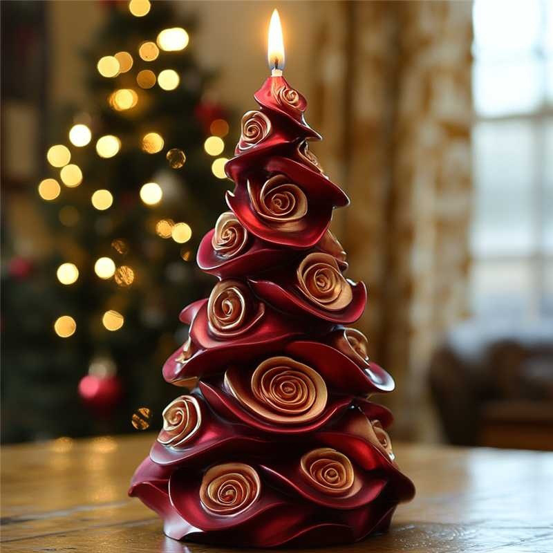 3D Noel Ağacı Mum Silikon Kalı - Candle Making Party incelemesi ve fiyatı