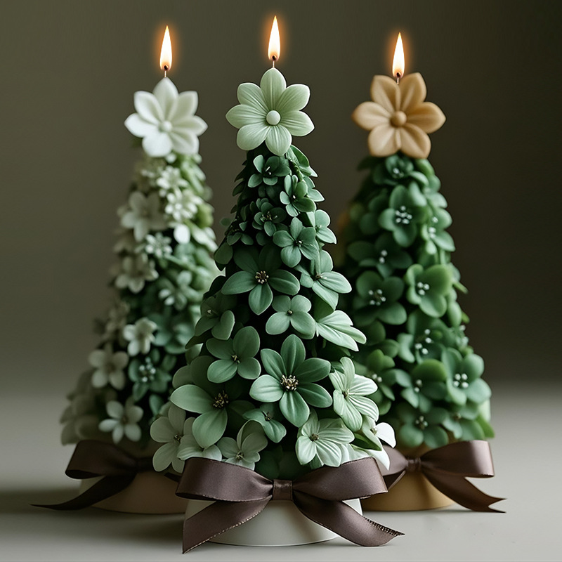 3D Noel Ağacı Mum Silikon Kalı - Candle Making Party incelemesi ve fiyatı