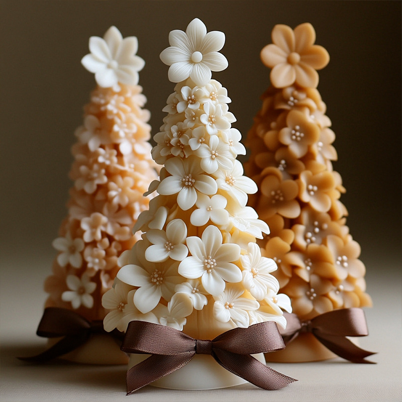3D Noel Ağacı Mum Silikon Kalı - Candle Making Party incelemesi ve fiyatı